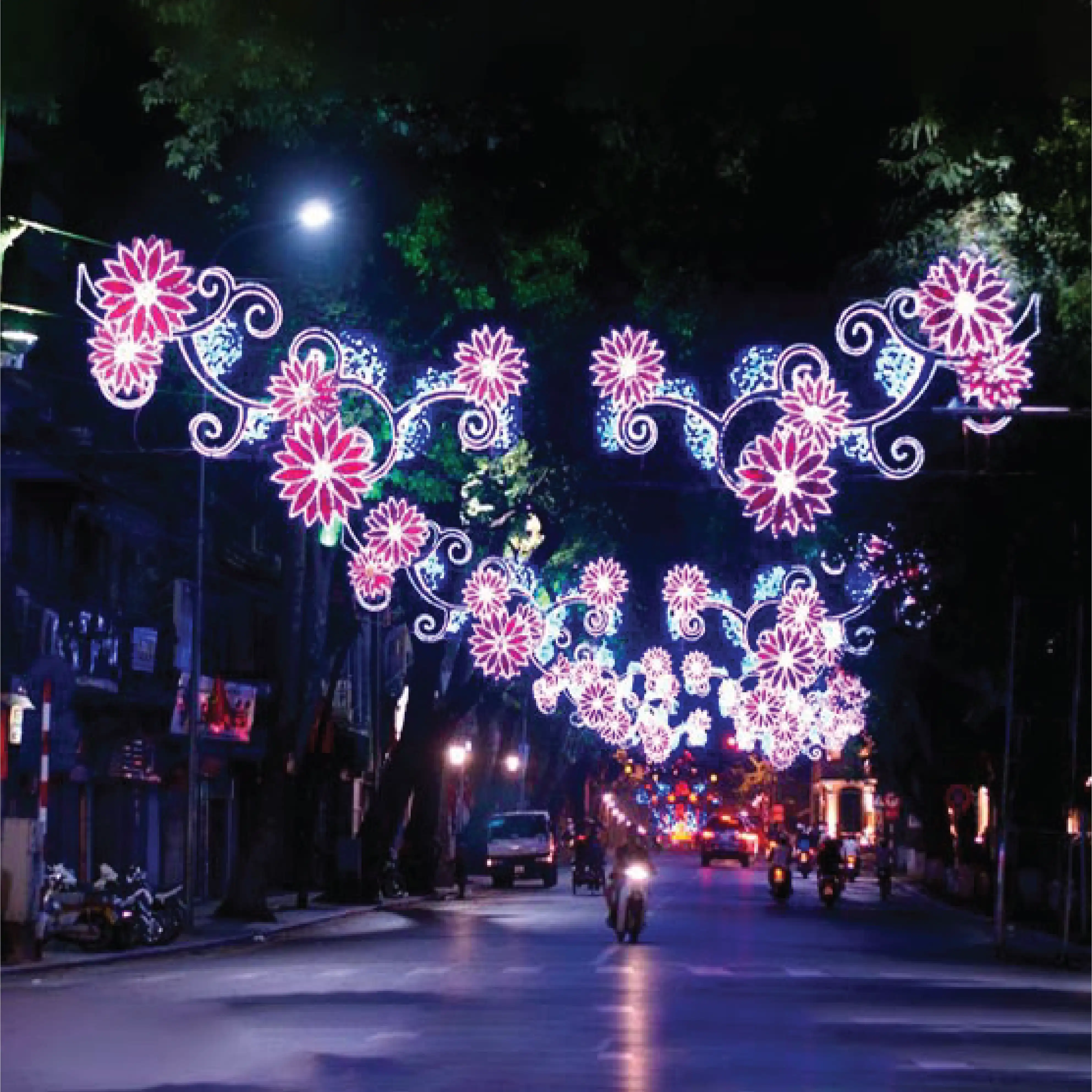 hoa led trang trí TL902