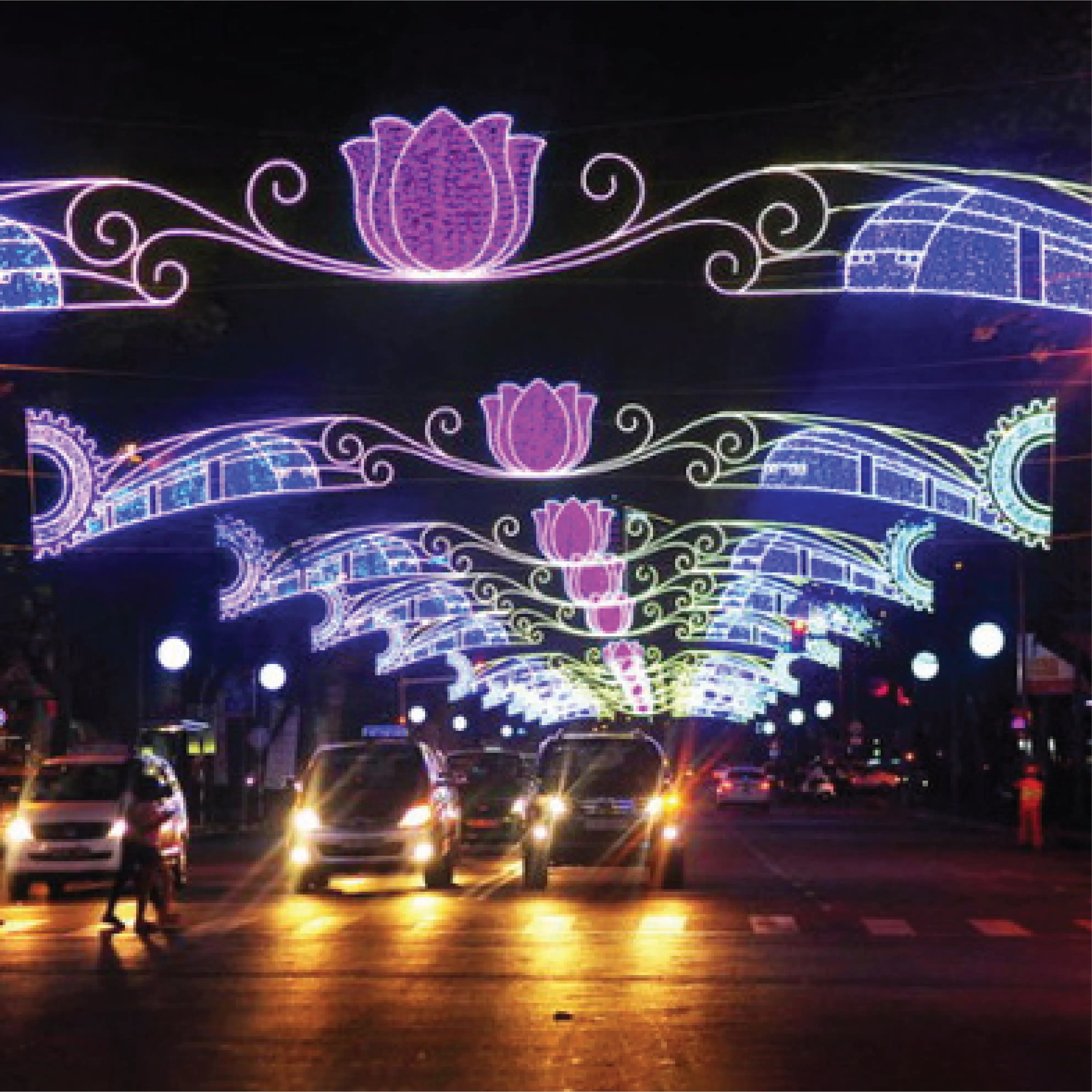 hoa led trang trí TL907