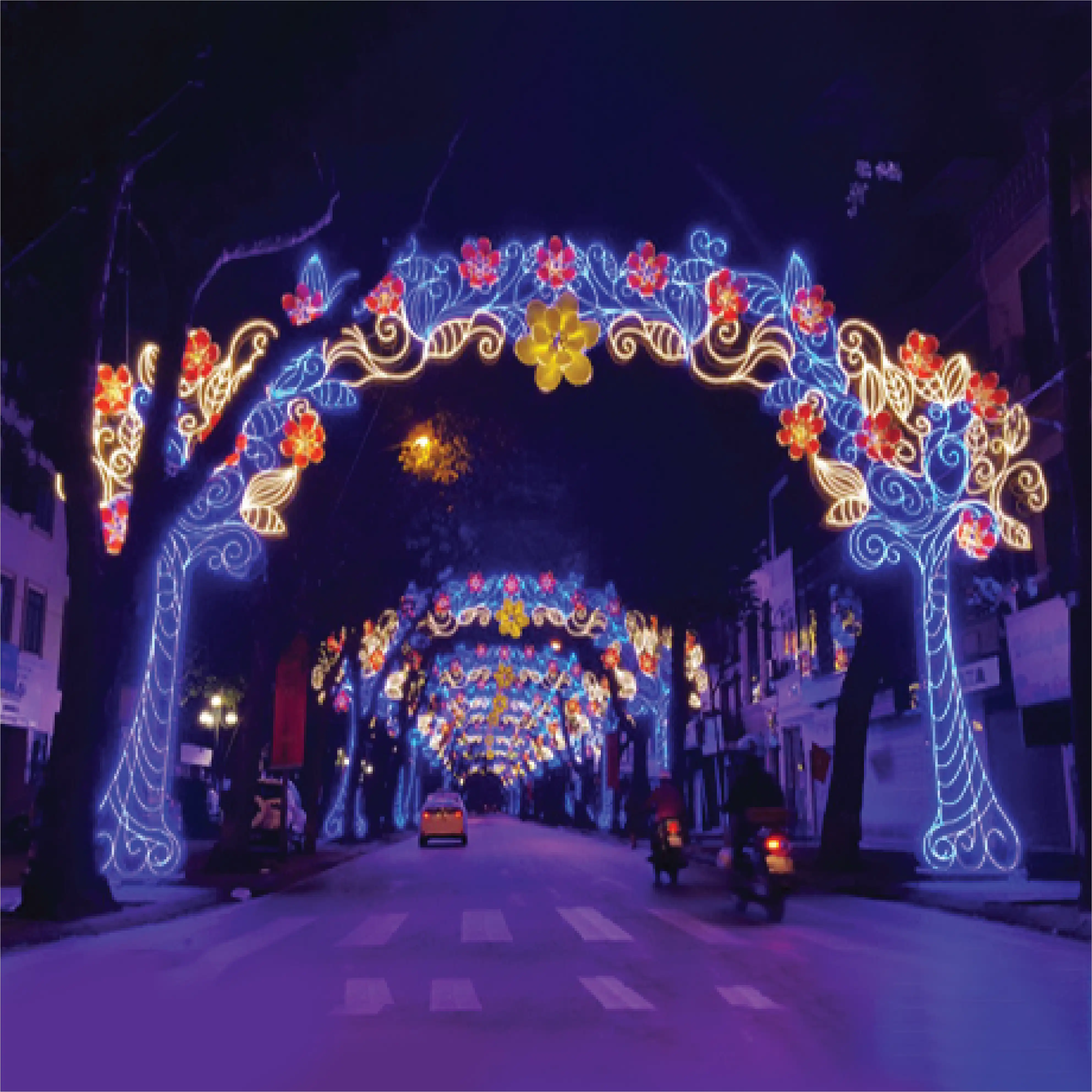 hoa led trang trí TL908