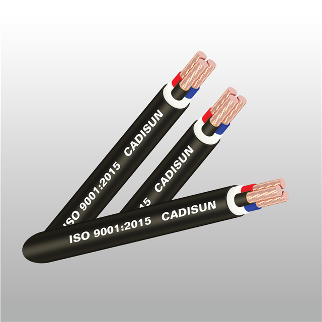 Cáp đồng 3 ruột, bọc cách điện PVC, vỏ bọc PVC 